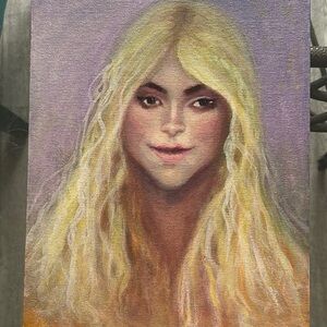 Original Irma Franco  Portrait Art Piece